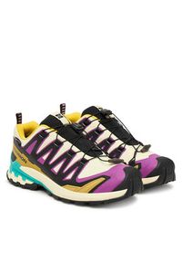 salomon - Salomon Buty do biegania Xa Pro 3D V9 Gore-Tex L47882200 Żółty. Kolor: żółty. Materiał: materiał. Technologia: Gore-Tex #3