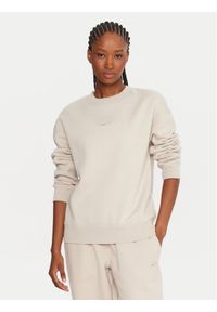 Reebok Bluza Reebok X Ewa Chodakowska RK25303CCW Beżowy Regular Fit. Kolor: beżowy. Materiał: bawełna