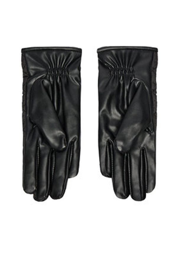 Guess Rękawiczki Damskie AW5187 NYL02 Czarny. Kolor: czarny. Materiał: materiał, poliester
