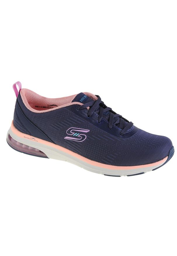 skechers - Buty do chodzenia damskie, Skechers Skech-Air Edge - Mellow Days. Kolor: niebieski. Sport: turystyka piesza