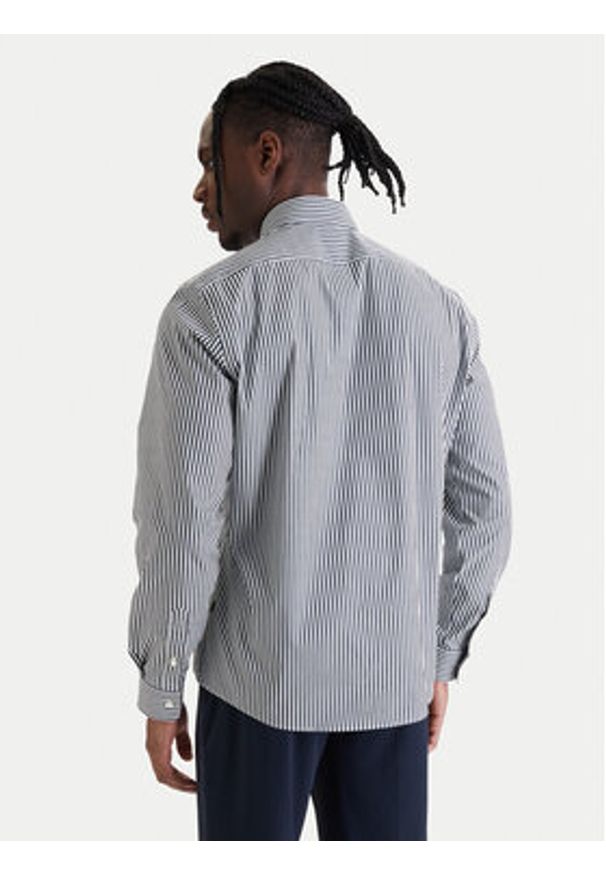 BOSS Koszula H-Liam 50562048 Granatowy Regular Fit. Kolor: niebieski. Materiał: bawełna