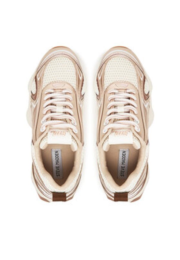 Steve Madden Sneakersy Speedster-E SM19000122 Złoty. Kolor: złoty. Materiał: materiał