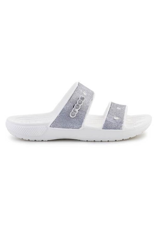 Klapki damskie Crocs Classic. Kolor: biały. Materiał: syntetyk, materiał
