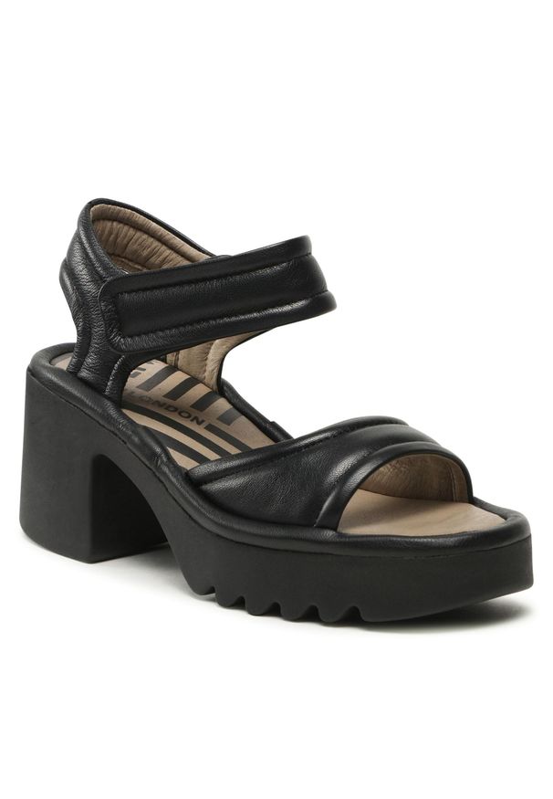 Sandały Fly London Mankfly P501433000 Black. Kolor: czarny. Materiał: skóra