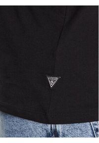 Guess T-Shirt M3YI60 K9RM1 Czarne rodowanie Slim Fit. Kolor: czarny. Materiał: bawełna #3