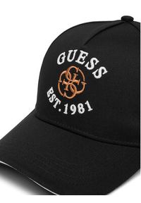 Guess Czapka z daszkiem V6RZ03 WO07T Czarny. Kolor: czarny. Materiał: bawełna #3