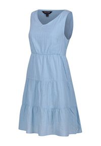 Regatta Sukienka letnia Zariah RWD060 Niebieski Regular Fit. Kolor: niebieski. Materiał: bawełna. Sezon: lato #6