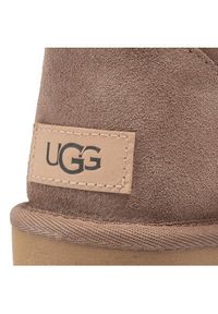 Ugg Śniegowce W Classic Mini II 1016222 Brązowy. Kolor: brązowy. Materiał: zamsz, skóra #5