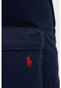 Polo Ralph Lauren plecak 405842685006 męski kolor granatowy duży gładki. Kolor: niebieski. Wzór: gładki #3