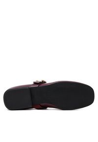 Furla Półbuty Chic Ballerina YJ70HIC X30000 AL 26700 Bordowy. Kolor: czerwony. Materiał: skóra