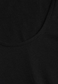 Born2be - Czarne Body w Klasycznym Stylu Sadirise. Okazja: na co dzień. Kolor: czarny. Długość rękawa: długi rękaw. Długość: długie. Styl: klasyczny #6