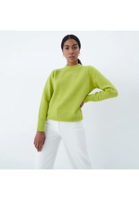 Mohito - Ciepły sweter Eco Aware - Zielony. Kolor: zielony #1