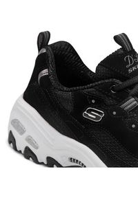 skechers - Skechers Sneakersy Biggest Fan 11930/BLK Czarny. Kolor: czarny. Materiał: materiał #7