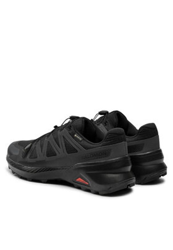 salomon - Salomon Buty do biegania Speedcross Peak Gore-Tex L47558800 Czarny. Kolor: czarny. Materiał: materiał. Technologia: Gore-Tex. Model: Salomon Speedcross