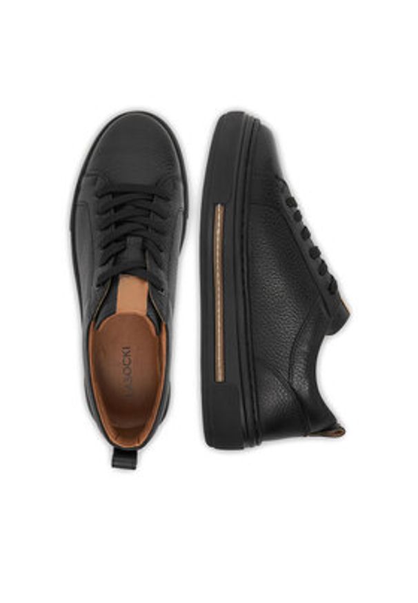 Lasocki Sneakersy CEO-WI23-LONA2-01 Czarny. Kolor: czarny. Materiał: skóra