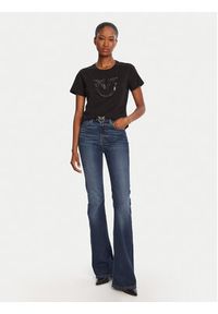 Pinko - PINKO T-Shirt Quentin 100535 A2RN Czarny Regular Fit. Kolor: czarny. Materiał: bawełna #4