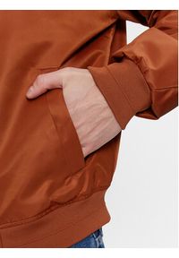 Calvin Klein Kurtka bomber Recycled Sateen Hero Bomber K10K109907 Brązowy Regular Fit. Kolor: brązowy. Materiał: syntetyk #4