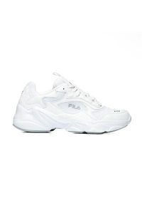 Buty do chodzenia damskie Fila Collene Teens. Zapięcie: sznurówki. Kolor: biały. Materiał: syntetyk, materiał. Szerokość cholewki: normalna. Sport: turystyka piesza