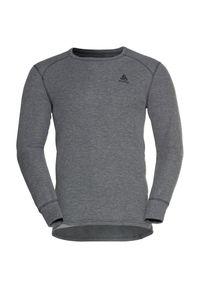Odlo - Koszulka termoaktywna z długim rękawem męska ODLO Active Warm. Kolor: szary, wielokolorowy, czarny. Długość rękawa: długi rękaw. Długość: długie. Sport: fitness #1