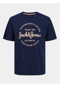Jack & Jones - Jack&Jones T-Shirt Forest 12247972 Granatowy Standard Fit. Kolor: niebieski. Materiał: bawełna, syntetyk #5