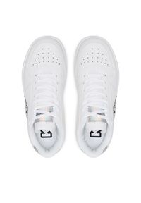 Kappa Sneakersy 243243PX Biały. Kolor: biały. Materiał: skóra #4