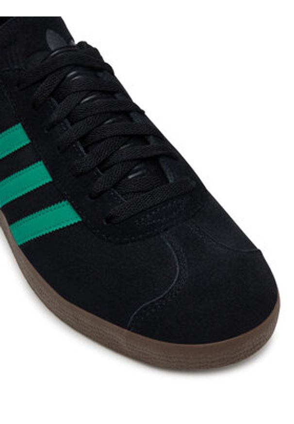 Adidas - adidas Sneakersy Gazelle JH5394 Czarny. Kolor: czarny. Materiał: zamsz, skóra. Model: Adidas Gazelle