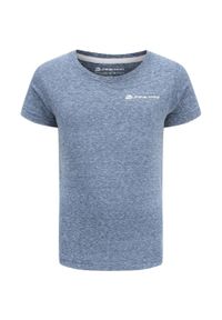 ALPINE PRO - Stylowy T-shirt dla dzieci Alpine Pro Fendo 116-122 - Oddychający i Ekologiczny. Kolor: zielony. Sport: kolarstwo