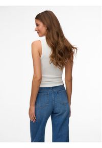 Vero Moda Top Chole 10344951 Biały Regular Fit. Kolor: biały. Materiał: bawełna #5