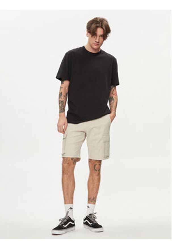 Only & Sons Szorty materiałowe Cam 22016689 Beżowy Regular Fit. Kolor: beżowy. Materiał: bawełna