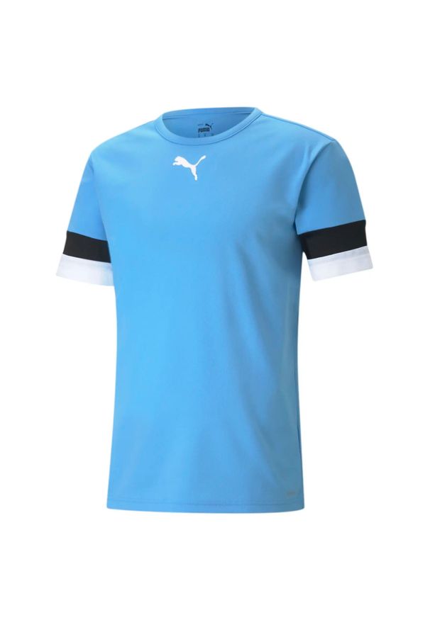 Jersey Puma Team Rise. Kolor: czarny, niebieski, wielokolorowy. Materiał: jersey. Sport: piłka nożna