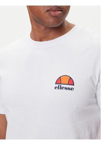 Ellesse T-Shirt Canaletto SHS04548 Biały Regular Fit. Kolor: biały. Materiał: bawełna #6