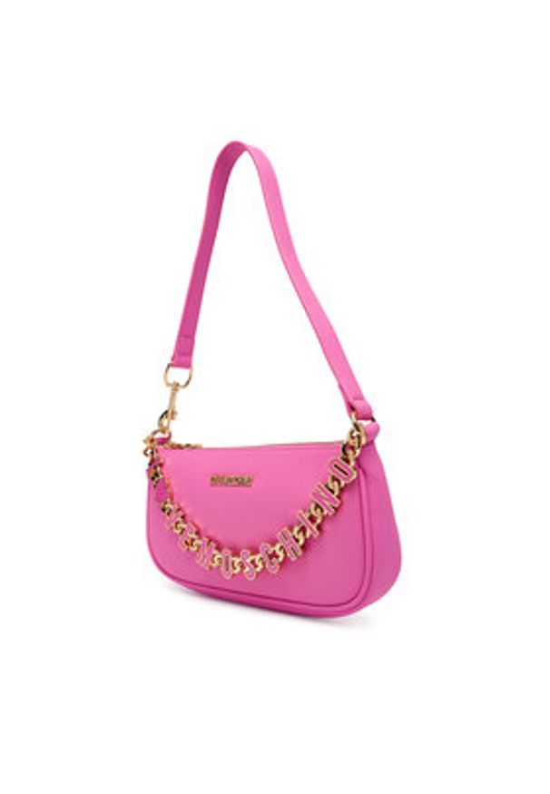 Love Moschino - LOVE MOSCHINO Torebka JC4154PP1OL1760A Różowy. Kolor: różowy. Materiał: skórzane