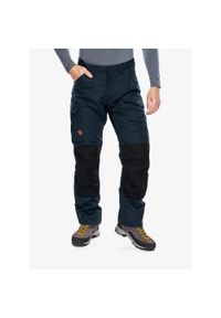 Fjällräven - Spodnie trekkingowe męskie Fjallraven Barents Pro Winter Trousers. Kolor: niebieski
