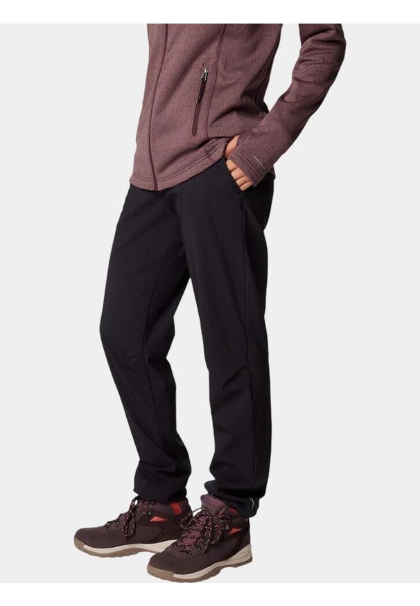 columbia - Spodnie Turystyczne Damskie Columbia Back Beauty 2.0. Kolor: czarny. Materiał: softshell. Sport: turystyka piesza