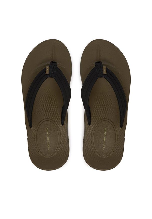 TOMMY HILFIGER - Japonki Tommy Hilfiger. Kolor: czarny