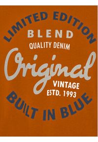 Blend Longsleeve 20715771 Pomarańczowy Regular Fit. Kolor: pomarańczowy. Materiał: bawełna. Długość rękawa: długi rękaw #4