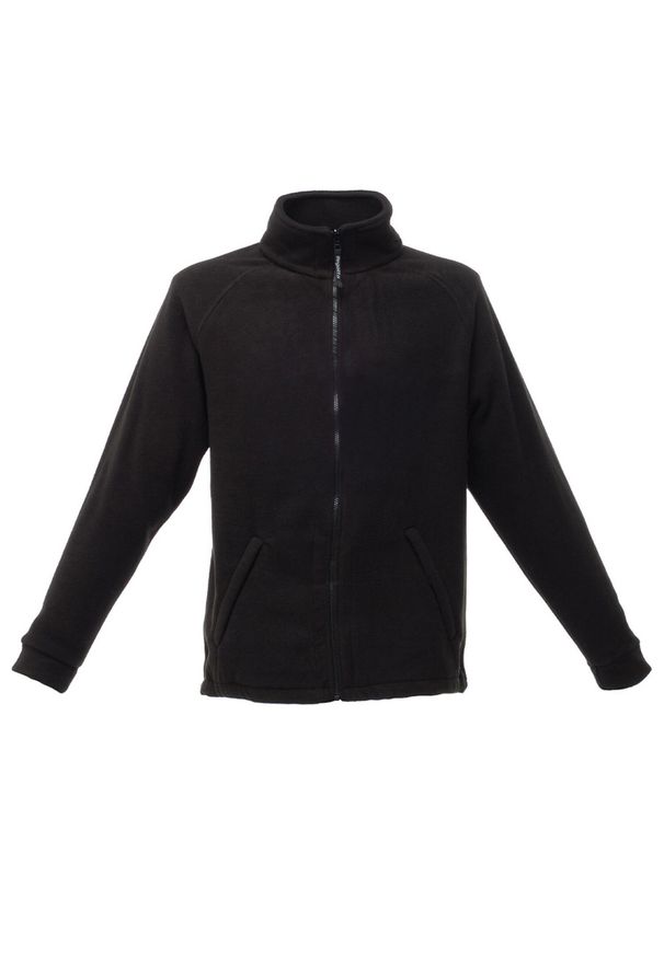 Regatta - Męska Bluza Polarowa Sigma. Kolor: czarny. Materiał: polar. Sezon: zima. Styl: sportowy. Sport: turystyka piesza