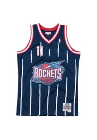 Mitchell & Ness - Jersey Houston Rockets NBA Swingman. Kolor: niebieski. Materiał: jersey. Sport: koszykówka #1
