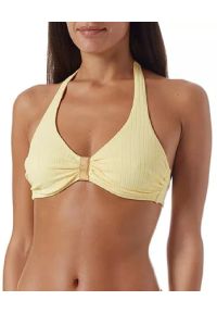Melissa Odabash - MELISSA ODABASH - Żółty top od bikini Provence. Kolor: żółty. Materiał: materiał