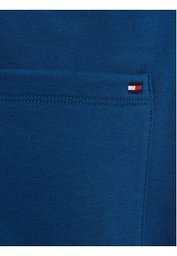 TOMMY HILFIGER - Tommy Hilfiger Spodnie dresowe KB0KB08791 Niebieski Regular Fit. Kolor: niebieski. Materiał: bawełna #3
