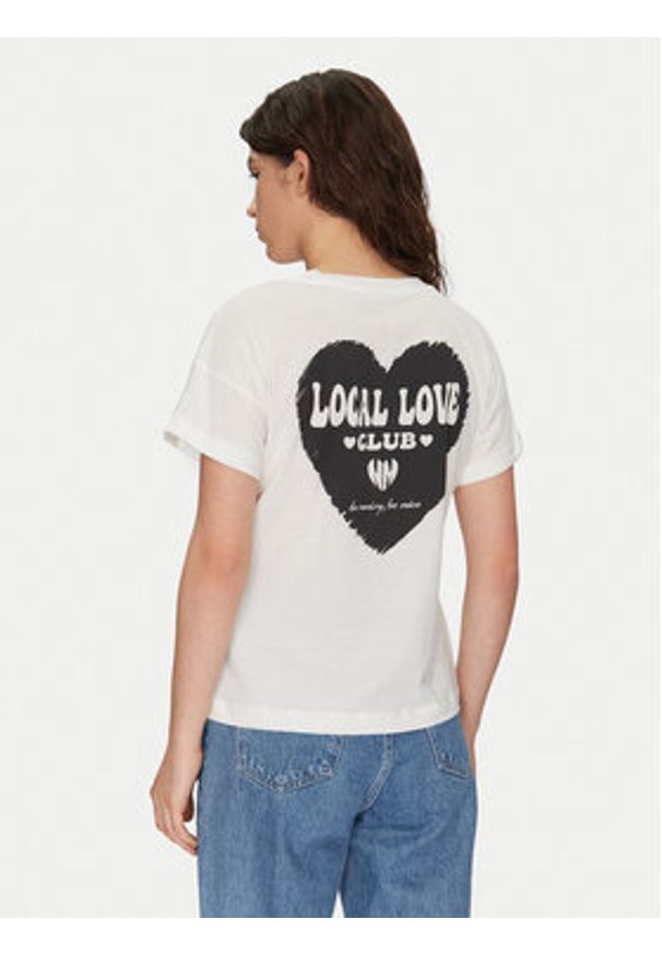 Noisy may - Noisy May T-Shirt Gaby 27032954 Biały Regular Fit. Kolor: biały. Materiał: bawełna