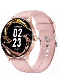 Smartwatch Gravity Smartwatch Szary Różowy GT2-3 PRO. Rodzaj zegarka: smartwatch. Kolor: szary, wielokolorowy, różowy #1