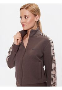 Guess Bluza V2YQ16 KB3P2 Brązowy Regular Fit. Kolor: brązowy. Materiał: bawełna, syntetyk