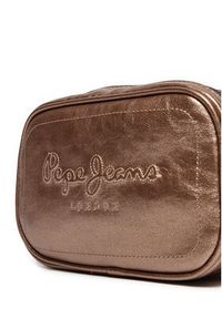 Pepe Jeans Torebka PL031577 Miedziany. Kolor: brązowy. Materiał: skórzane