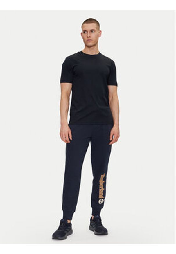 Timberland Spodnie dresowe TB0A5YFB Granatowy Regular Fit. Kolor: niebieski. Materiał: bawełna