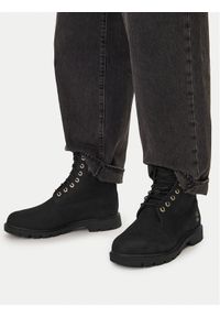 Timberland Trapery 6in Wr Basic TB0A27X6015 Czarny. Kolor: czarny. Materiał: skóra, nubuk #1