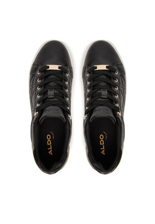 Aldo Sneakersy Iconispec 13715316 Czarny. Kolor: czarny. Materiał: skóra