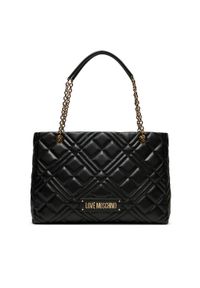 Love Moschino - LOVE MOSCHINO Torebka JC4145PP0LLA0000 Czarny. Kolor: czarny. Materiał: skórzane #1