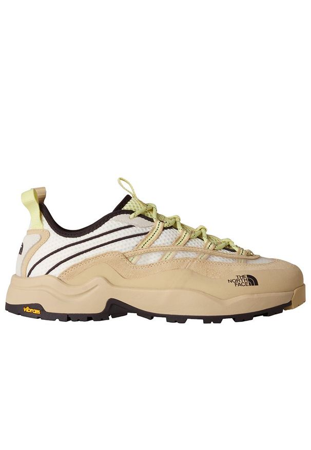 Buty unisex The North Face Clyffe Ultra 0A8G6QQ331 - beżowe. Okazja: na co dzień. Kolor: beżowy. Materiał: zamsz, guma. Szerokość cholewki: normalna. Wzór: haft