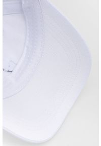 Lyle & Scott czapka bawełniana kolor biały gładka. Kolor: biały. Materiał: bawełna. Wzór: gładki #2